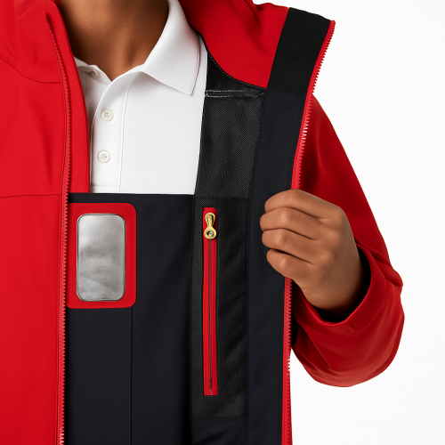 Hh Pier Jacket 4.0 Size XL Color Red