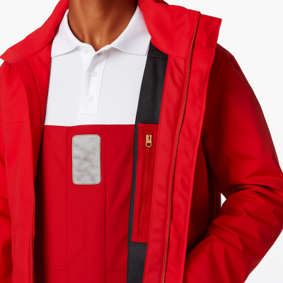 Veste Hh Pier 4.0 Taille 2XL - Rouge Veste Hh Pier 4.0 Taille 2XL - Rouge