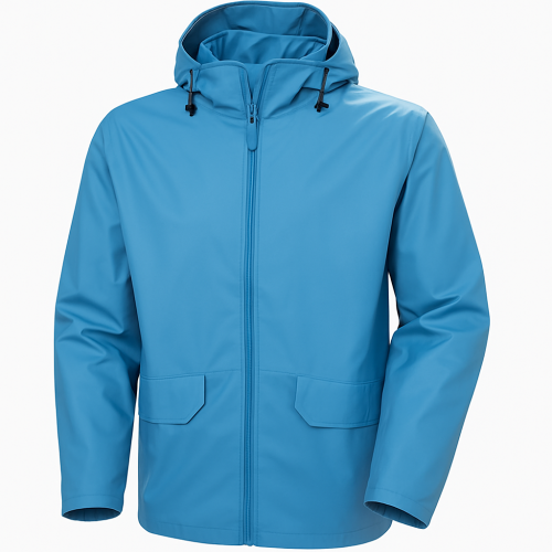Hh Voss Regenjacke Größe M - Hellblau Hh Voss Regenjacke Größe M - Hellblau