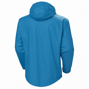 Hh Voss Rain Jacket Size M - Light Blue