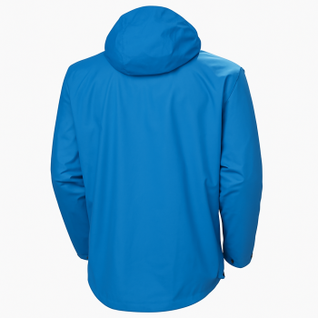 Hh Voss Rain Jacket Size L - Light Blue