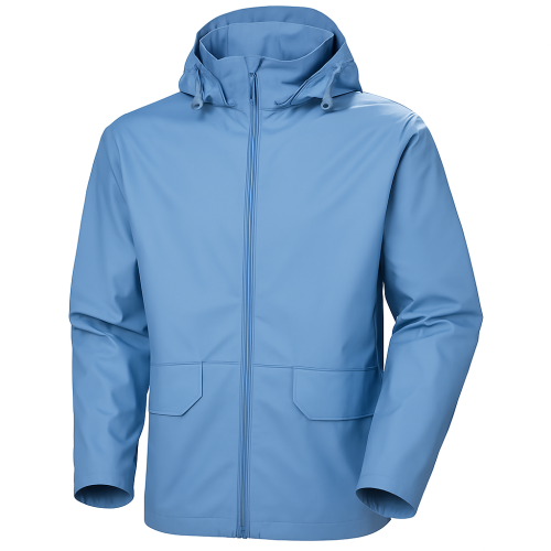 Hh Voss Regenjacke Größe L - Hellblau Hh Voss Regenjacke Größe L - Hellblau