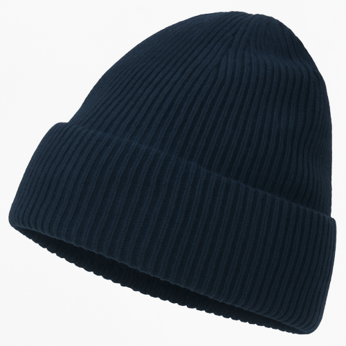 H/H Wool Knit Beanie 597 Navy H/H Wool Knit Beanie 597 Navy