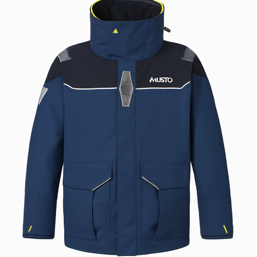 Musto BR3 Offshore Jacke Größe M - Blau