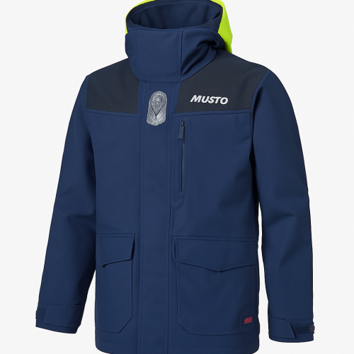 Musto BR3 Offshore Jacke Größe M - Blau