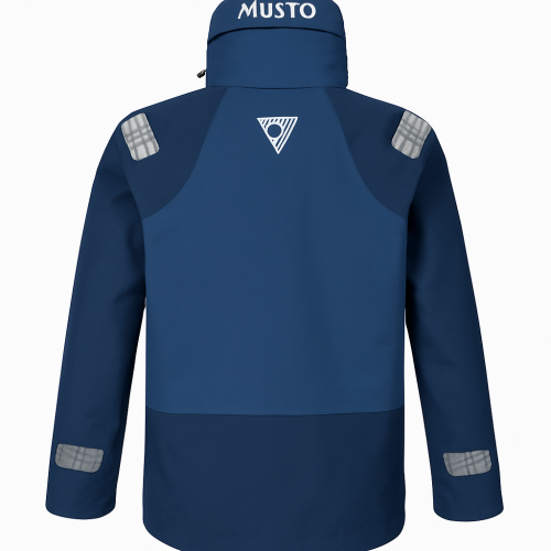 Musto BR3 Offshore Jacke Größe M - Blau