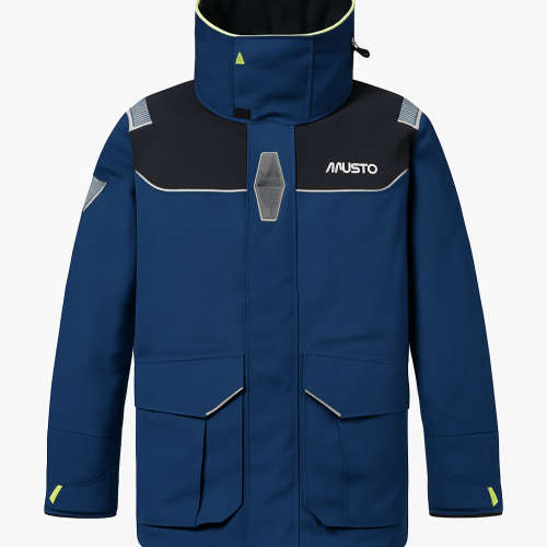 Musto BR3 Offshore-Jacke - Größe XL - Farbe Blau