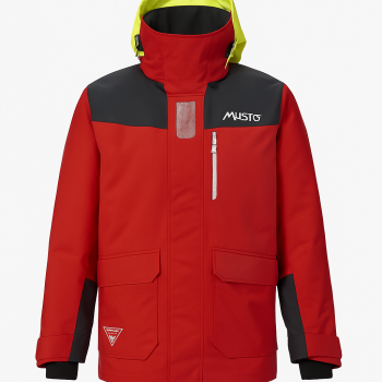 Musto BR3 Offshore Jacket Size M Color Red Musto BR3 Offshore Jacket Size M Color Red