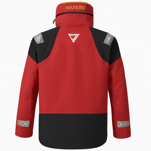Musto BR3 Offshore Jacke Größe L Rot