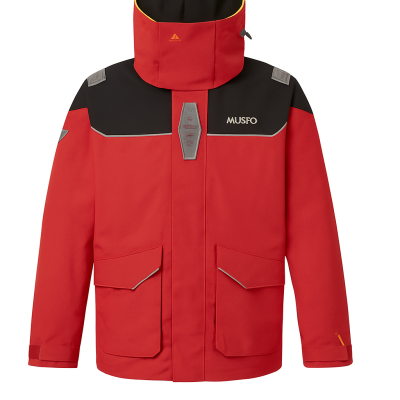 Musto BR3 Offshore Jacke Größe L Rot
