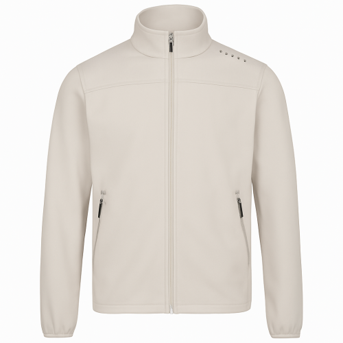 Musto Evo Crew Softshell Jacket Size L Color Platinum