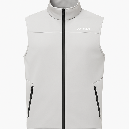 Gilet Softshell Musto Evo Crew Taille XL Couleur Platine