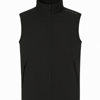 Musto Evo Crew Softshell Vest, Size XL, Color Black