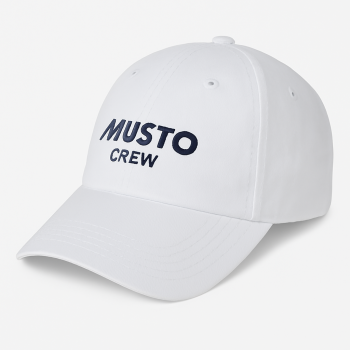 Musto Essential FD Crew Cap - White Musto Essential FD Crew Cap - White