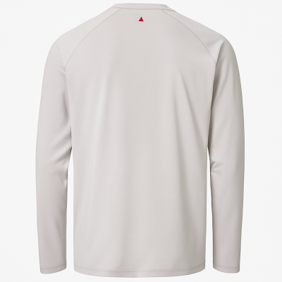 Musto Evolution Sunblock 2.0 Long-Sleeve T-Shirt - Size L - Color Platinum