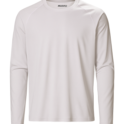 Musto Evolution Sunblock 2.0 Long-Sleeve T-Shirt - Size L - Color Platinum
