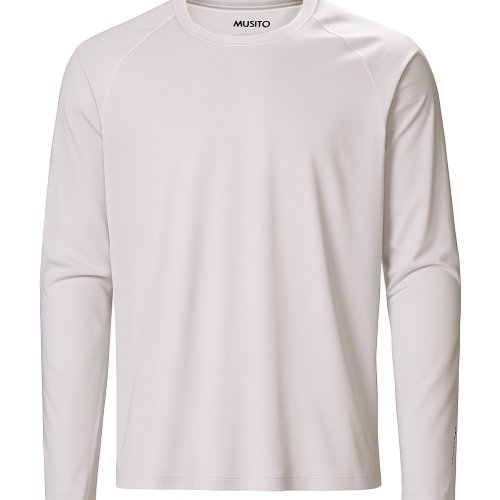Musto Evolution Sunblock 2.0 Long-Sleeve T-Shirt - Size L - Color Platinum