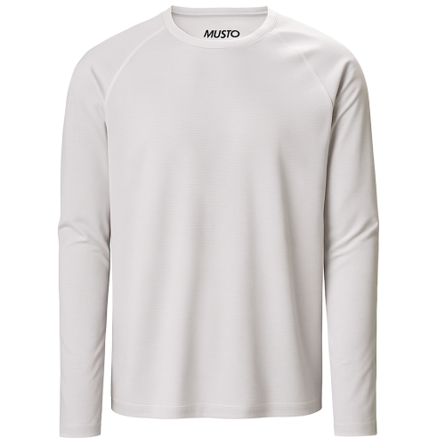 Musto Evolution Sunblock 2.0 Long-Sleeve T-Shirt - Size L - Color Platinum