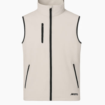 Musto Sardinia Vest Size S Colour Platinum