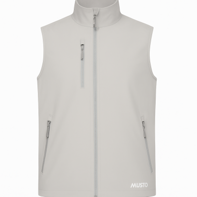 Musto Sardinia Weste - Größe L - Farbe Platinum Musto Sardinia Weste - Größe L - Farbe Platinum