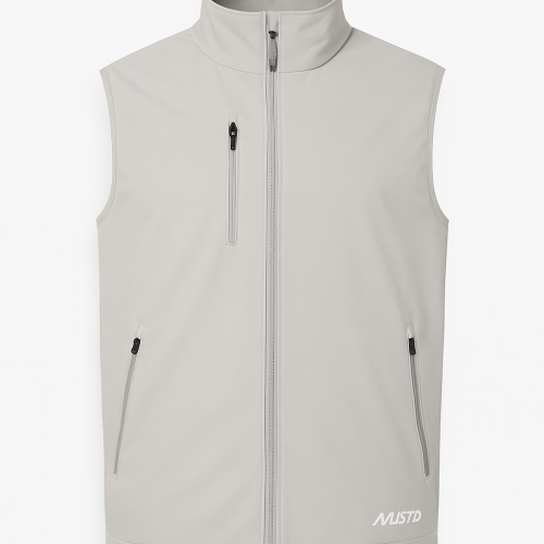 Musto Sardinia Vest Size XL Colour Platinum