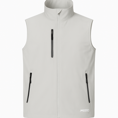 Musto Sardinia Vest Size XL Colour Platinum