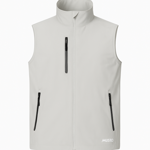 Musto Sardinia Vest Size XL Colour Platinum