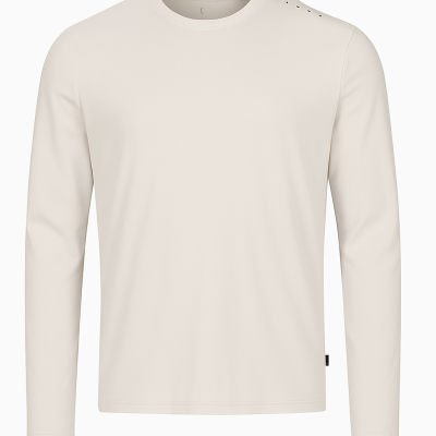 Musto Crew Sonnenblockierende Langarm-T-Shirt - Größe L - Farbe Weiß