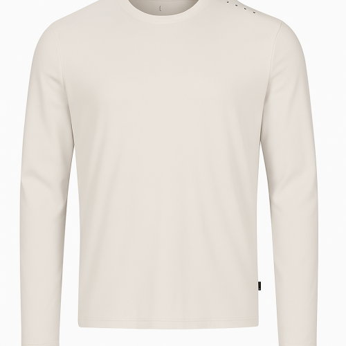 Musto Crew Sonnenblockierende Langarm-T-Shirt - Größe L - Farbe Weiß