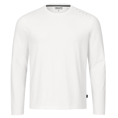 Musto Crew Sonnenblockierende Langarm-T-Shirt - Größe L - Farbe Weiß