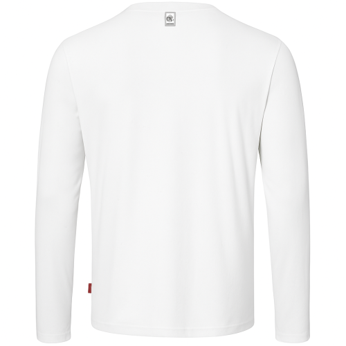Musto Crew Sonnenblockierende Langarm-T-Shirt - Größe L - Farbe Weiß