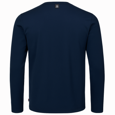 Musto Crew Sunblock Long Sleeve Tee - Size M - Navy Blue