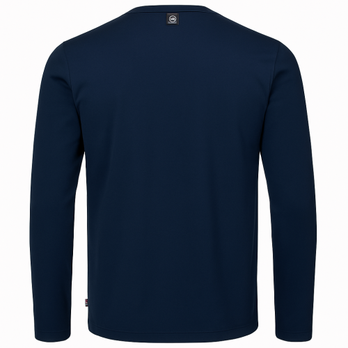 Musto Crew Sunblock Long Sleeve Tee - Size M - Navy Blue