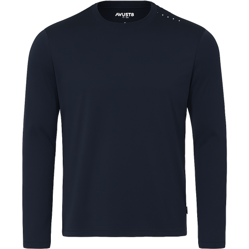 Musto Crew Sunblock Long Sleeve Tee - Size M - Navy Blue