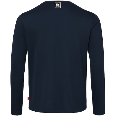 Musto Crew Sunblock Long Sleeve Tee - Size 2XL - Navy Blue