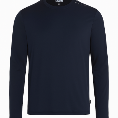 Musto Crew Sunblock Long Sleeve Tee - Size 2XL - Navy Blue