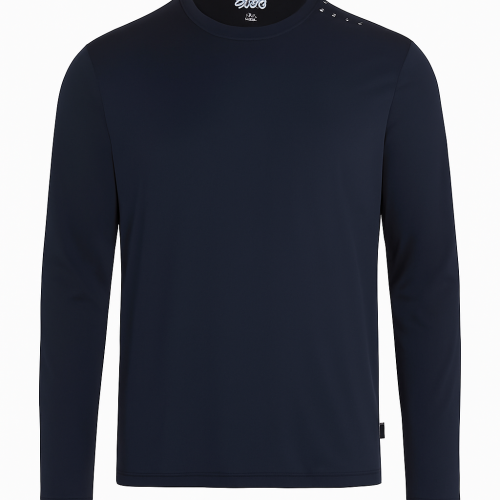 Musto Crew Sunblock Long Sleeve Tee - Size 2XL - Navy Blue
