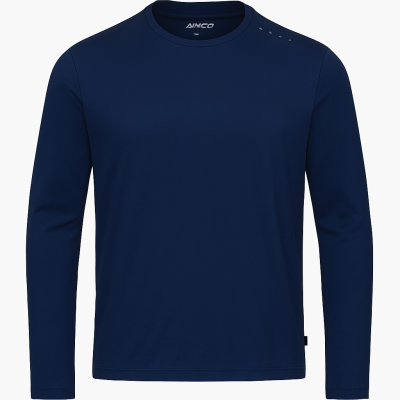 Musto Crew Sunblock Long Sleeve Tee - Size 2XL - Navy Blue