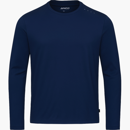 Musto Crew Sunblock Long Sleeve Tee - Size 2XL - Navy Blue