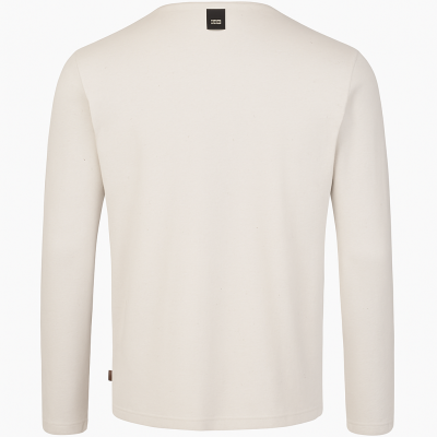 Musto Crew Sunblock Langarm-T-Shirt Größe M Farbe Platinum