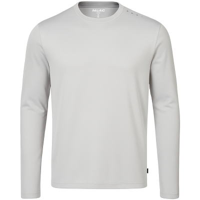 Musto Crew Sunblock Langarm-T-Shirt Größe M Farbe Platinum