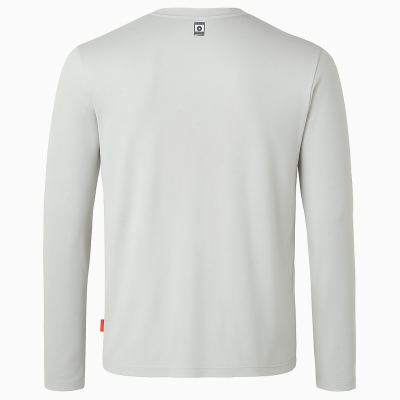 Musto Crew Sunblock Langarm-T-Shirt Größe M Farbe Platinum