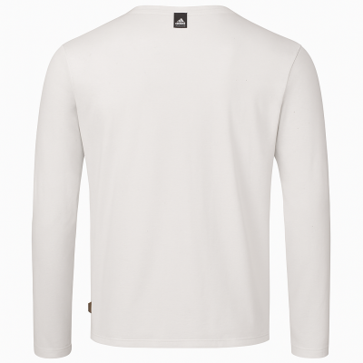 Musto Crew Sunblock Long Sleeve Tee - Size L - Color Platinum