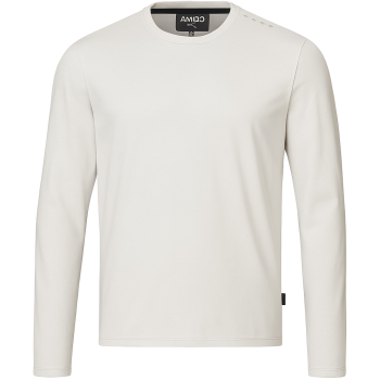 Musto Crew Sunblock Long Sleeve Tee - Size 2XL - Color: Platinum