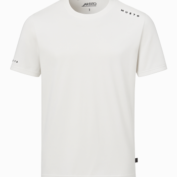 Musto Crew Sunblock T-Shirt - Size S - Color: White Musto Crew Sunblock T-Shirt - Size S - Color: White