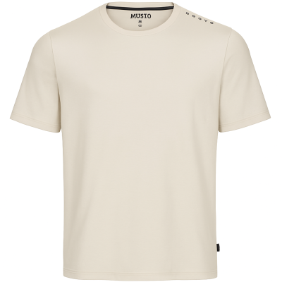 Musto Crew Sunblock T-Shirt - Größe L - Farbe Weiß