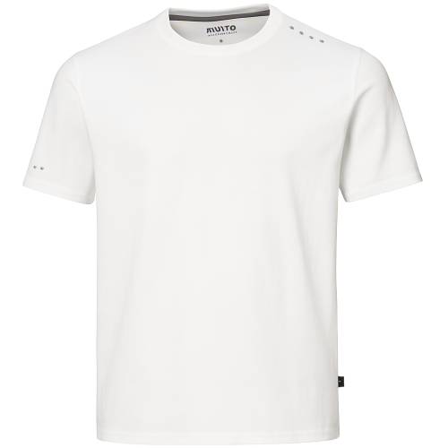 Musto Crew Sunblock T-Shirt - Größe L - Farbe Weiß