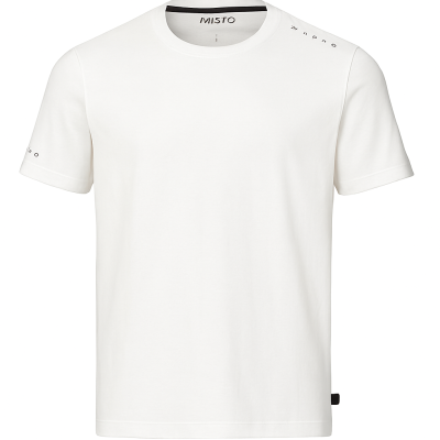 Musto Crew Sunblock T-Shirt - Größe L - Farbe Weiß