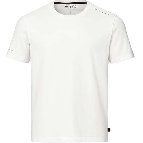 Musto Crew Sunblock T-Shirt - Größe L - Farbe Weiß