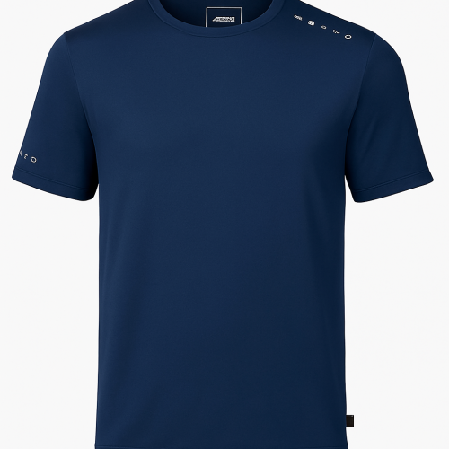Musto Crew Sonnenschutz T-Shirt - Größe L - Blau Musto Crew Sonnenschutz T-Shirt - Größe L - Blau